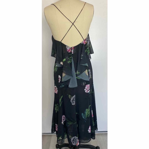 Floral Spring open back dress - Picture 4 of 4
